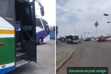 VIDEOS. Con claxon y caravana, dan último adiós a operador en la autopista México–Pachuca
