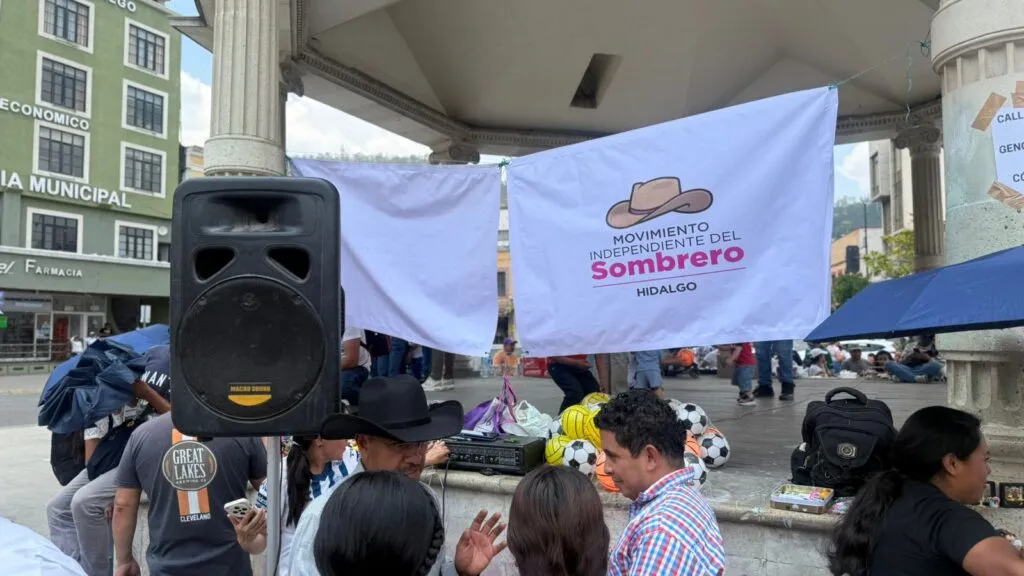 Movimiento del Sombrero busca crecer en Hidalgo con firmas ciudadanas