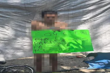 Exhiben a limpiaparabrisas por presunto acoso verbal a conductora en Huejutla