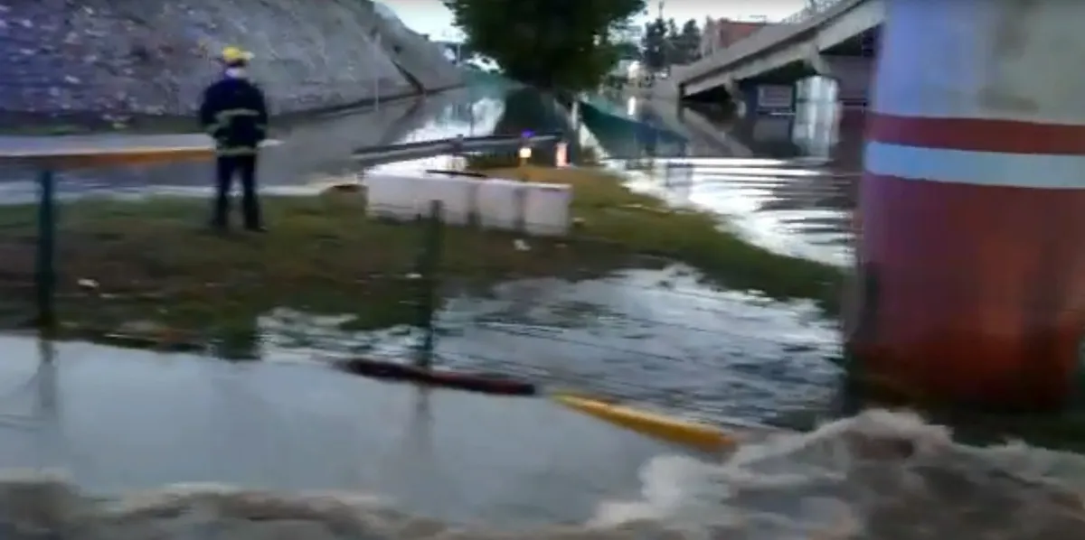 Lluvias desquician la ciudad de Pachuca