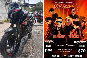 Fiesta termina en caos en Tizayuca: denuncian robo de motos y fuerte trifulca