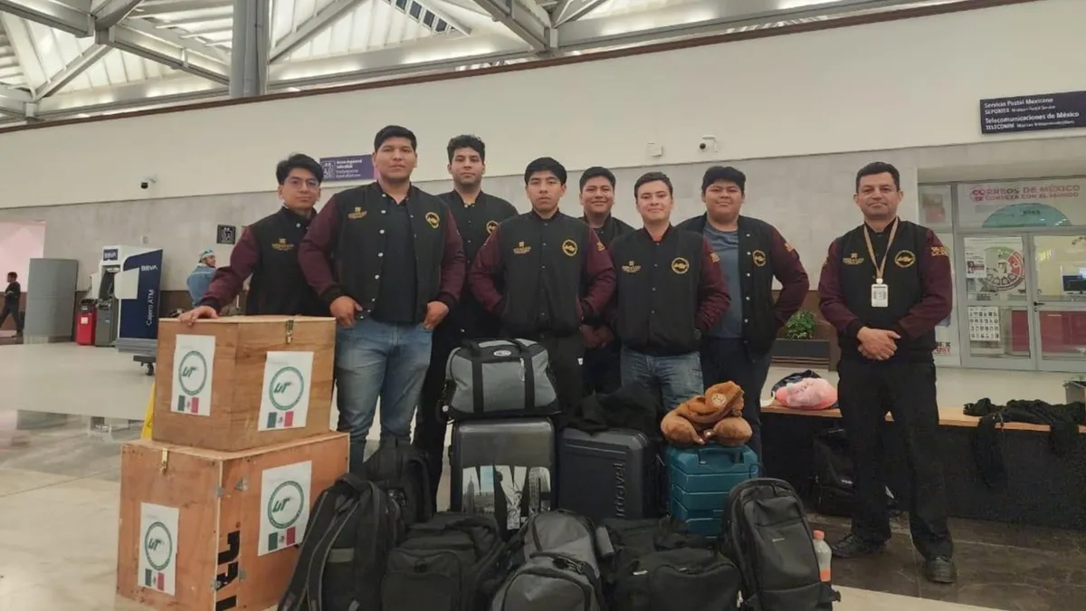 Estudiantes de la Universidad Tecnológica de la Huasteca representarán a Hidalgo en el Mundial de Robótica
