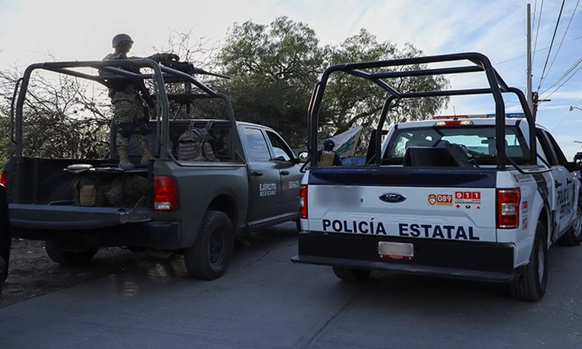 Operativo de seguridad con fuerzas federales y estatales en Tula