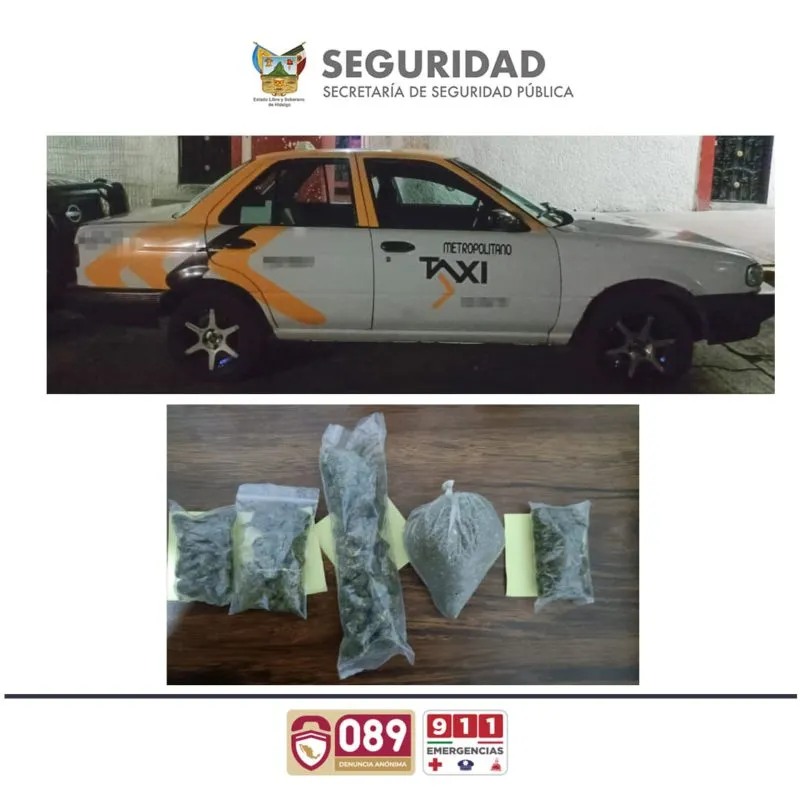 SSPH asegura presuntos culpables de homicidio de taxista en El Arenal