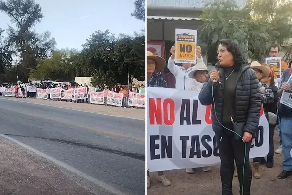 Delegados y habitantes de Tasquillo reiteran su rechazo a la posible construcción de un Cereso en el municipio.