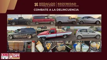 Operativo antihuachicol en Tlaxcoapan