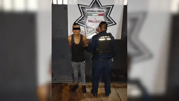 Capturan a hombre con droga en Pachuca; tiene historial delictivo