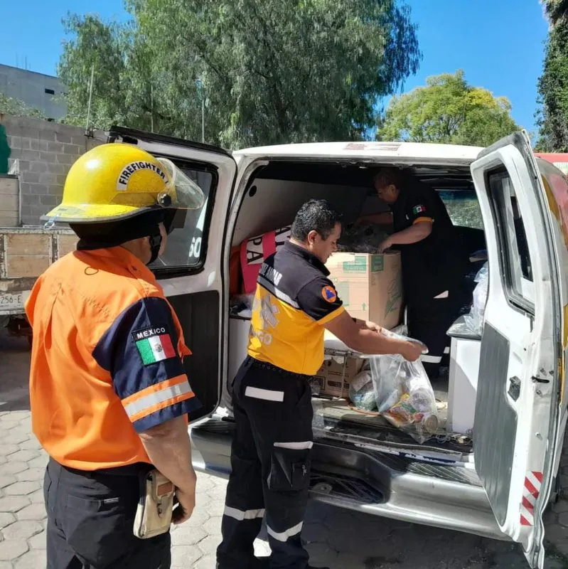 Cruz Ámbar de Progreso de Obregón llega a Acapulco para entregar