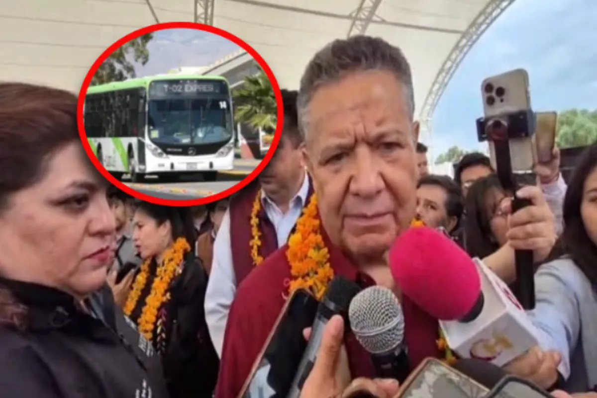 Julio Menchaca anuncia que el gobierno de Hidalgo adquirirá 40 unidades nuevas para el Tuzobús