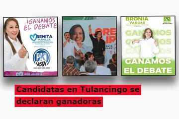 Aunque debate fue cancelado, candidatas de Tulancingo se declaran ganadoras