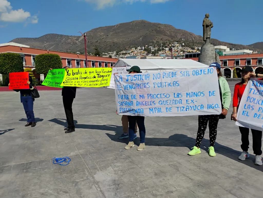 Acoso y hostigamiento tras protesta laboral en Tizayuca: denuncia policía