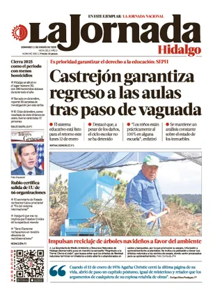 La Jornada Hidalgo | 11 de enero de 2026