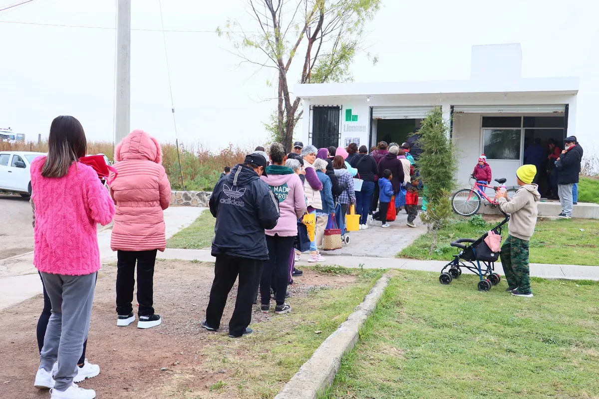Tizayuca: inauguran lechería Liconsa en la colonia Rojo Gómez