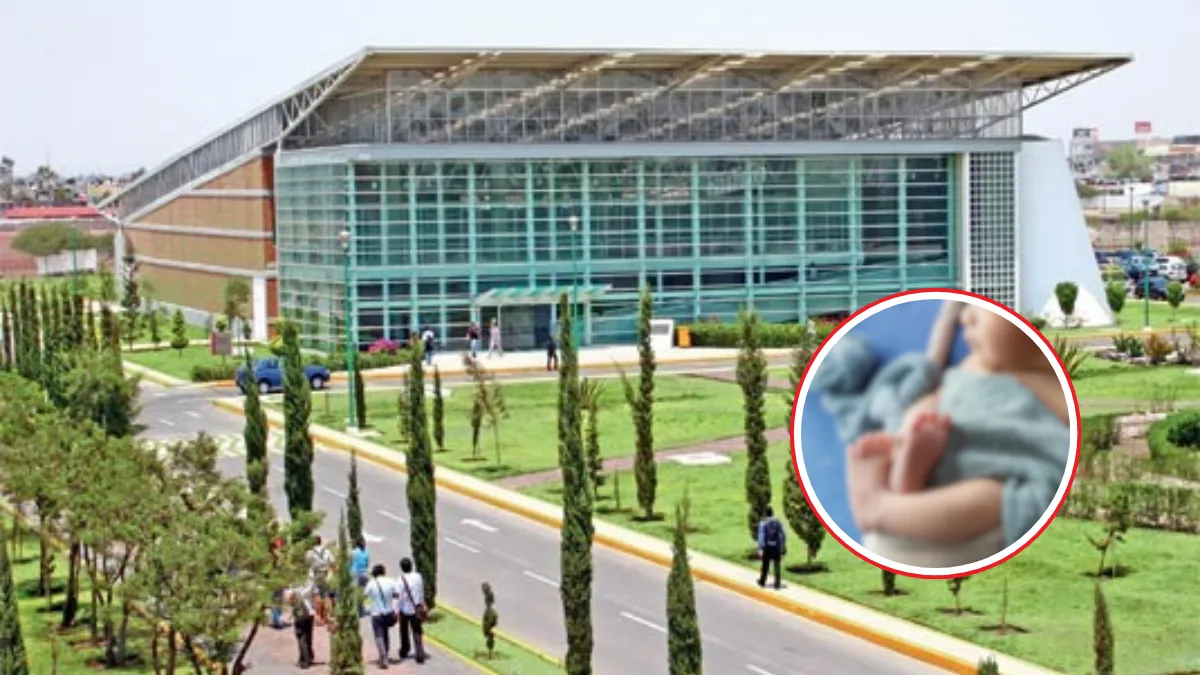 A pesar de los esfuerzos por médicos del Hospital, se reportó el fallecimiento del pequeño.