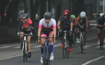 Fernanda Cervantes triunfa en Duatlón CDMX 2022