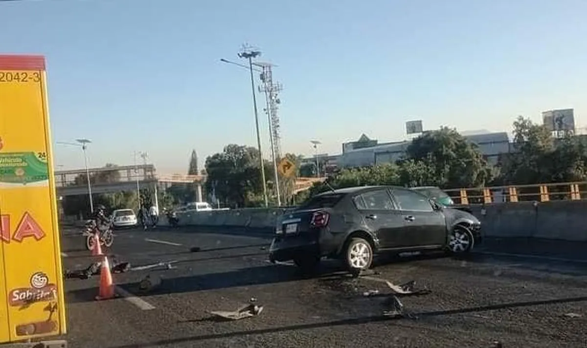 Muere hombre, tras choque sobre la México-Pachuca