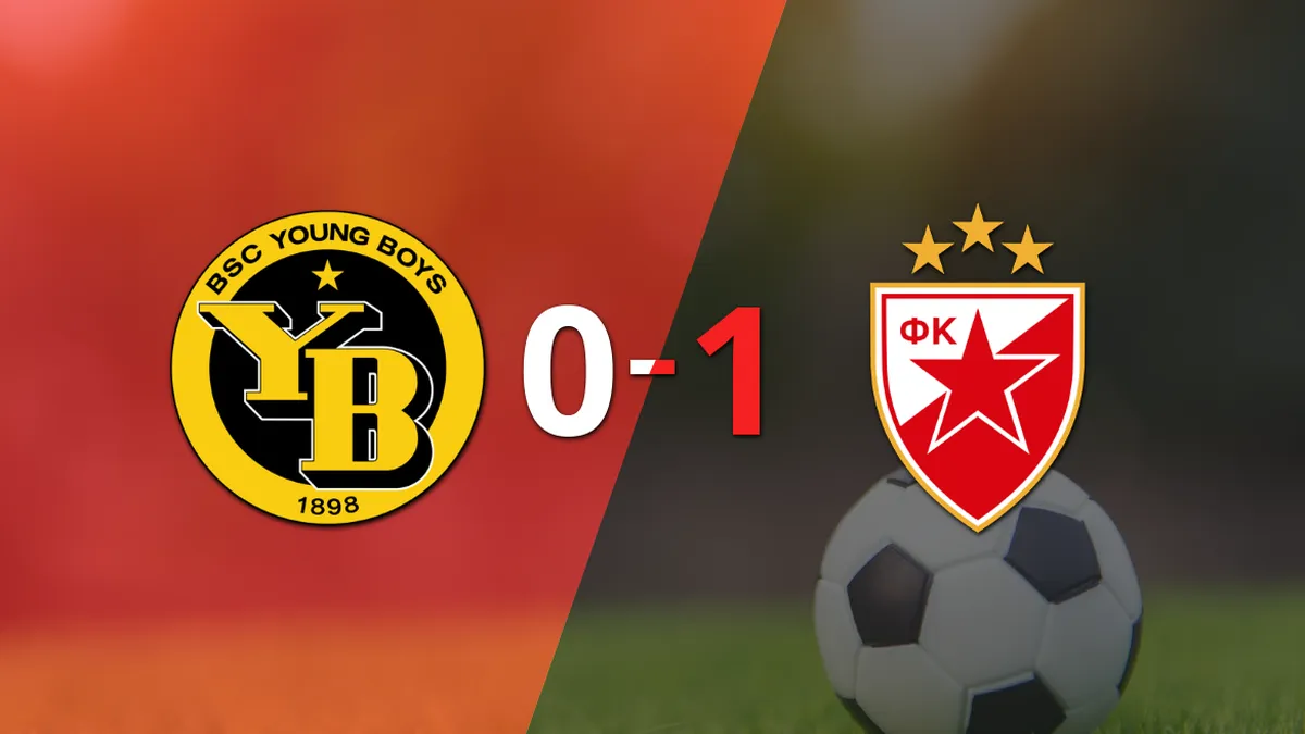 Estrella Roja logró la victoria por 1 a 0 ante Young Boys