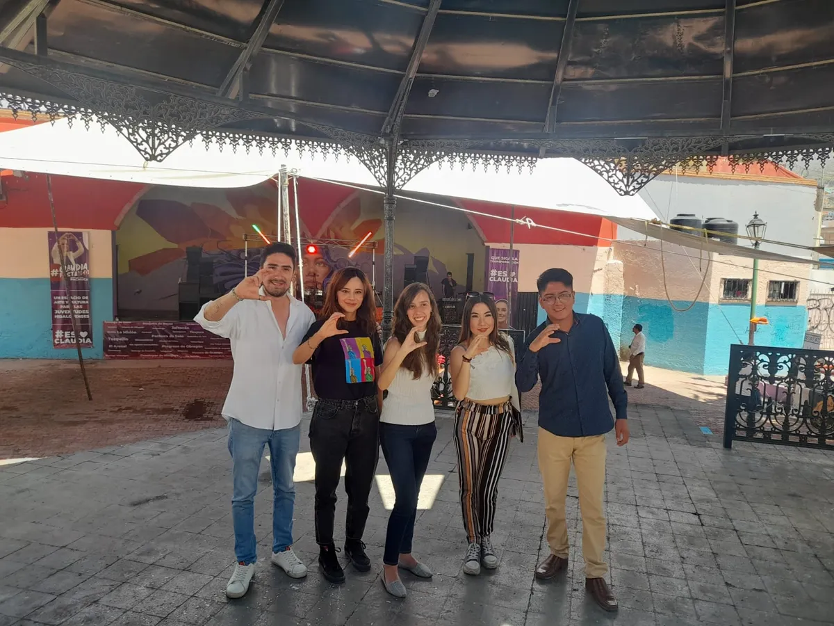 Jóvenes promueven a Claudia Sheinbaum con festival