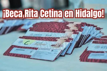 Inicia entrega de tarjetas del Bienestar para la Beca Rita Cetina en Hidalgo.