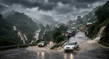 Lluvias en Hidalgo con riesgo de deslaves y derrumbes por suelo saturado.