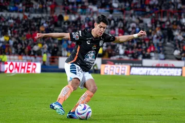Foto de un jugador de Pachuca, que aspira a entrar a la Liguilla a través del Play-In.