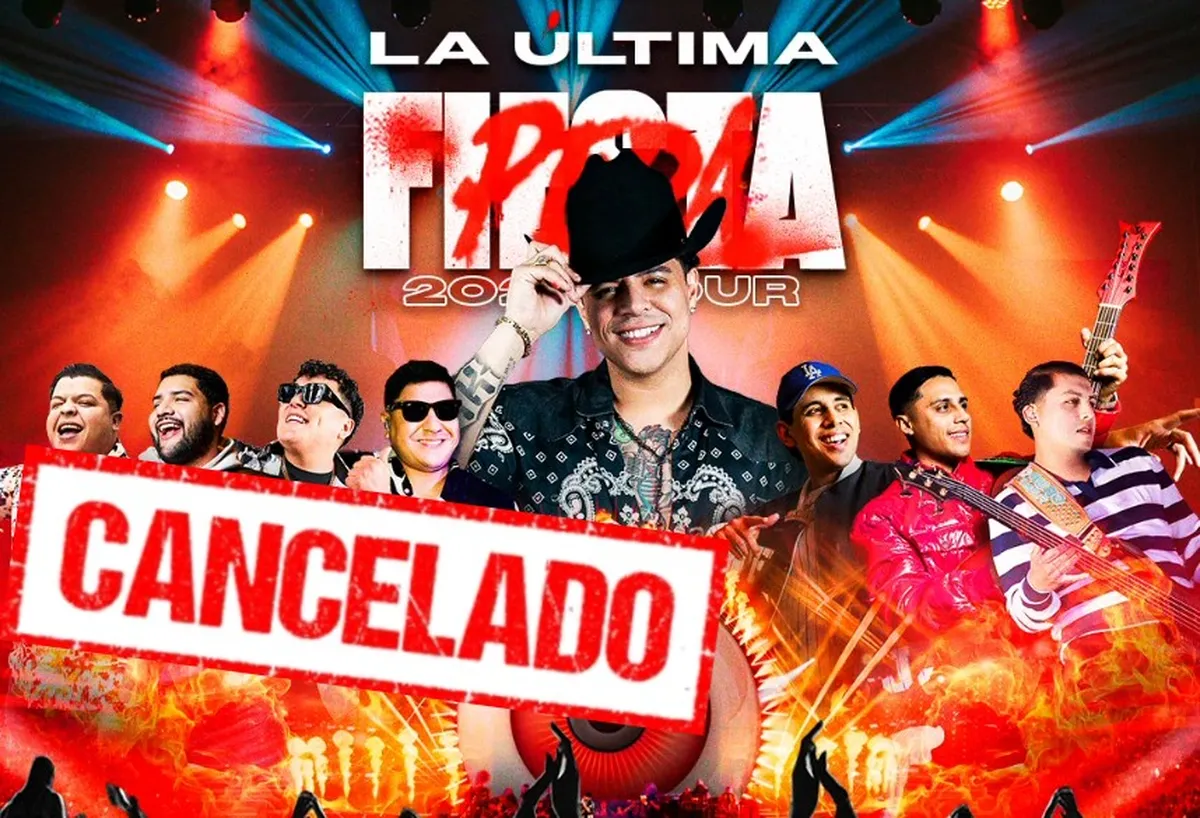 Grupo Firme cancela concierto tras amenaza en narcomanta