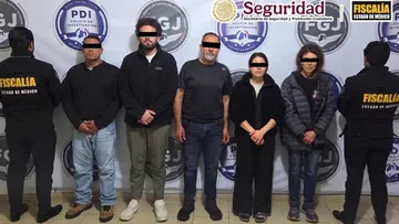 Detienen en Edomex a cinco personas relacionadas con una organización que se hacía pasar por funcionarios.