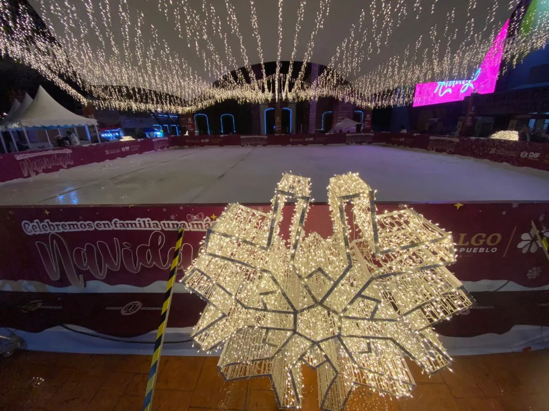Pista de hielo en Pachuca: inician actividades, estos son los horarios