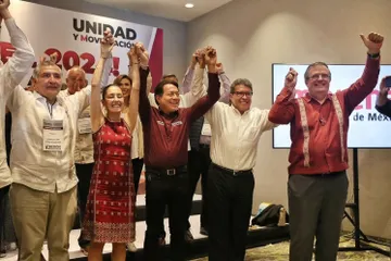 Julio Menchaca y gobernadores respaldan proceso interno de Morena