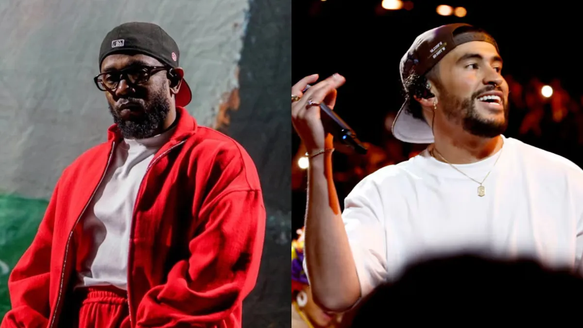 Kendrick Lamar y Bad Bunny lideran la lista de nominaciones para los premios Grammy 2026.