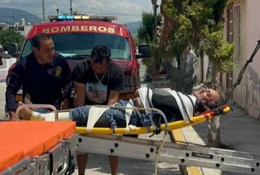 Hombre resulta lesionado por llenar un tinaco por falta de agua en Tolcayuca