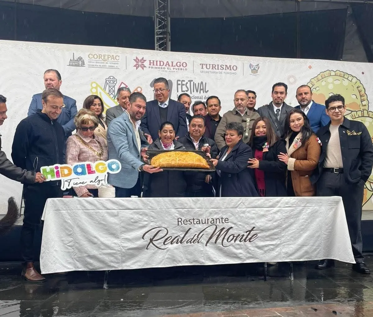 Inauguran la 17ª Edición del Festival Internacional del Paste en Mineral del Monte