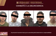 Detenidos Mineral de la Reforma