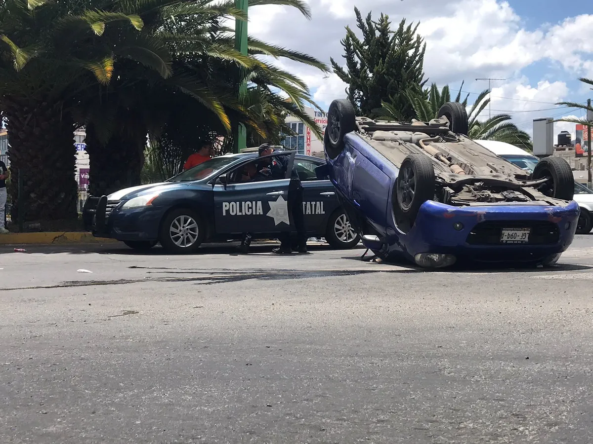 Pachuca: registran 82 accidentes en una semana