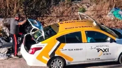Taxistas sancionados por tirar basura en Pachuca