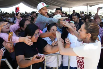 VIDEO: Claudia Sheinbaum arranca construcción de más de 7 mil  viviendas en Aguascalientes
