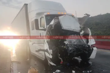Incidente en la autopista Arco Norte afecta la circulación. ¡Toma precauciones!