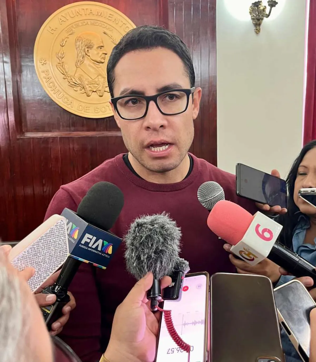 Jorge Reyes asegura no sentirse amenazado por vendedores ambulantes