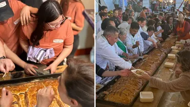 ¡Sabor, historia y tradición! Así se vivió el 17° Festival del Paste en Real del Monte, con miles de visitantes y el famoso paste gigante.