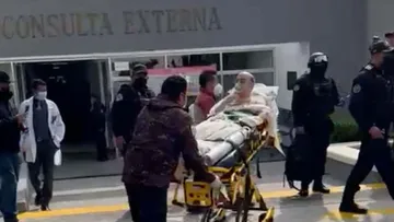 Trasladan nuevamente al hospital de cardiología a Murillo Karam