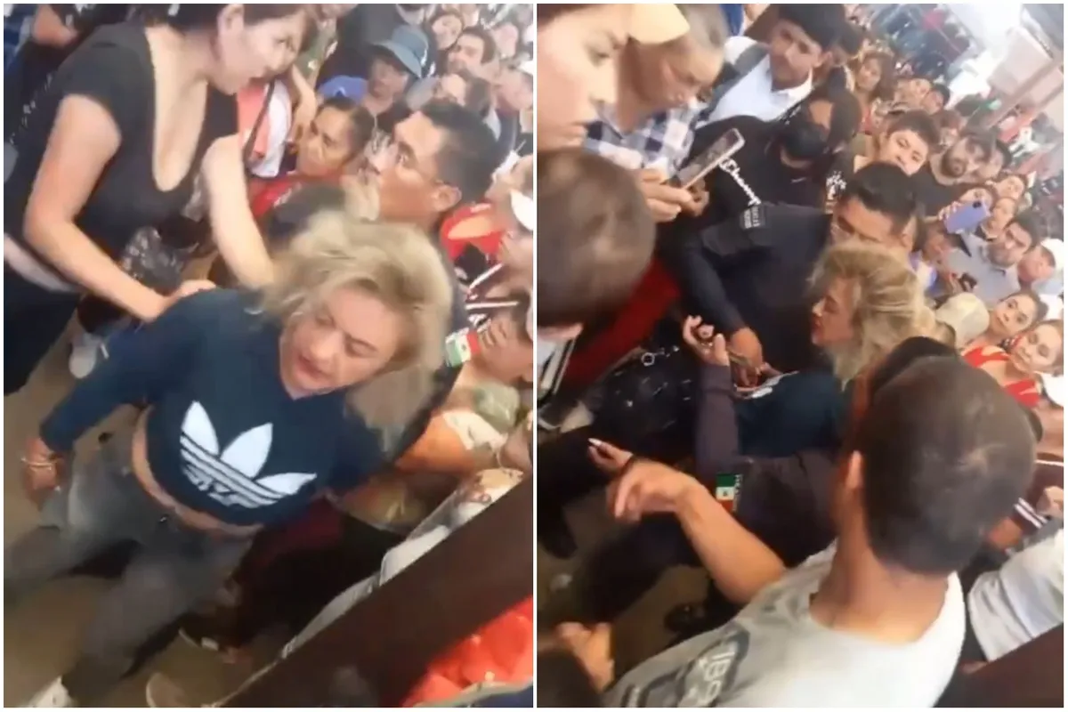 Tepeji del Río: golpean a presunta ladrona en tianguis