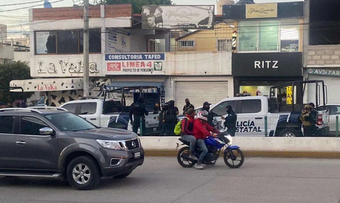 PGJEH realiza operativo contra puntos de extorsión en Tula