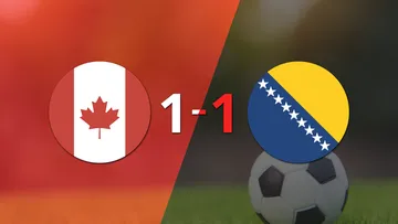 Mundial 2026: Canadá y Bosnia-Herz. igualaron 1 a 1 en el estadio Toronto
