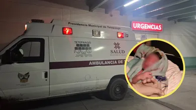 Paramédicos atienden parto en ambulancia