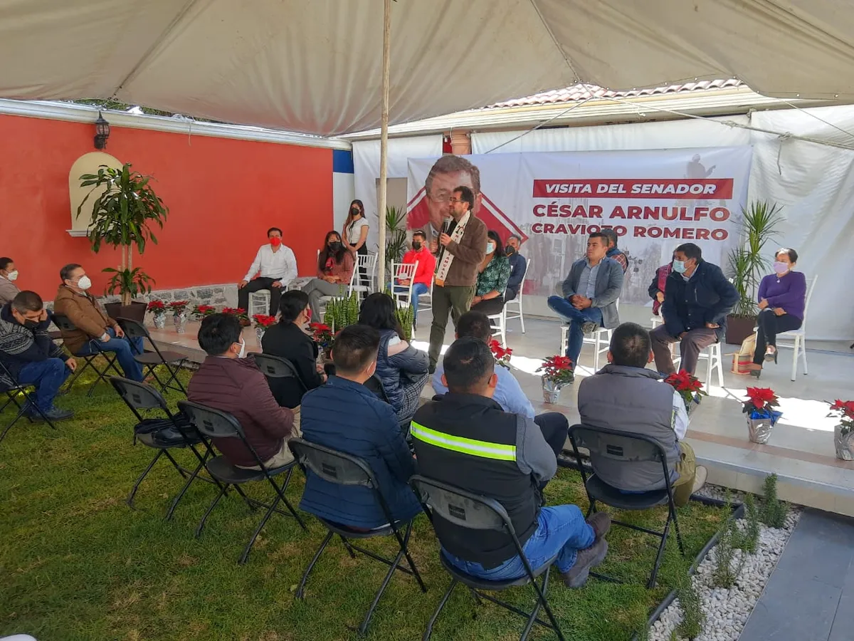 La lucha es entre Morena y el PRI: César Cravioto Romero