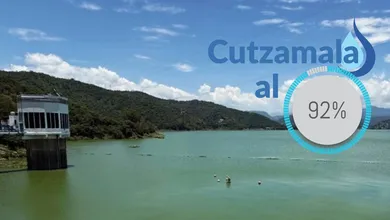 El Sistema Cutzamala alcanzó 92% de su capacidad; se prevé que el suministro de agua mejore en la CDMX y Edomex.
