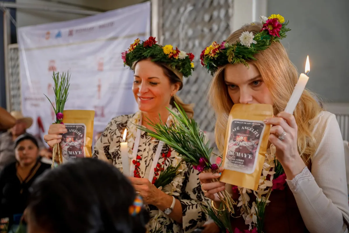 Visita embajadora del UNFPA la región Otomí-Tepehua