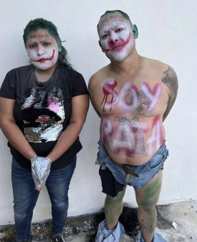 VIDEO | Escriben en la frente ‘SOY RATA’ a delincuentes