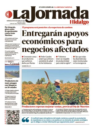 La Jornada Hidalgo | 29 de octubre de 2025