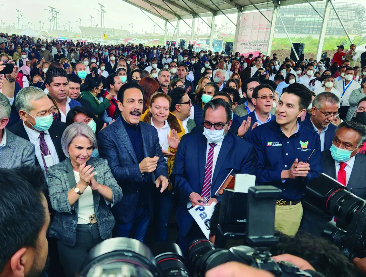 Omar Fayad inaugura nuevo Hospital General de Pachuca